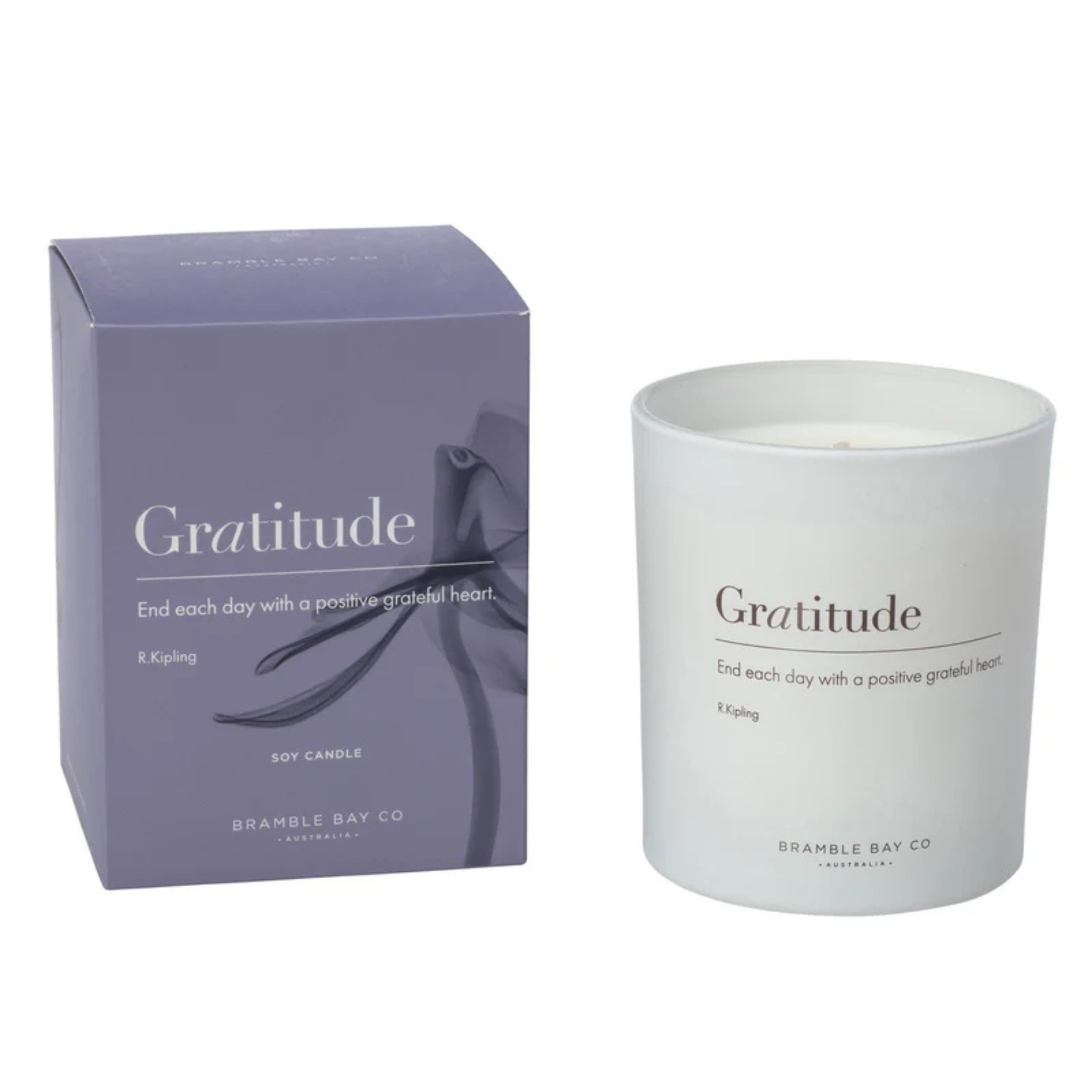 Bramble bay gratitude candle