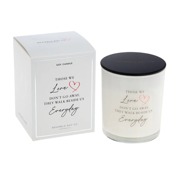 Bramble Bay Co – Memorial Candle Bergamot & Wild rose