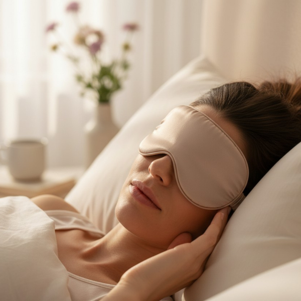 Therapy in a Box – 100% Mulberry Silk Eye Mask (22mm)