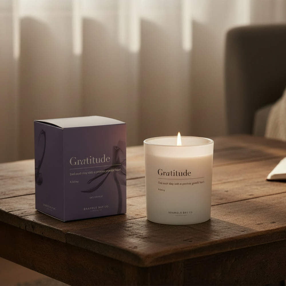 Bramble bay gratitude candle