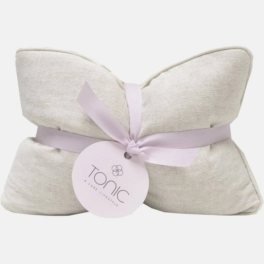 Tonic Australia - heat pillow. Luxe linen Natural