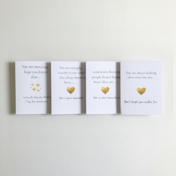 A Little Reminder Card Pack of 4